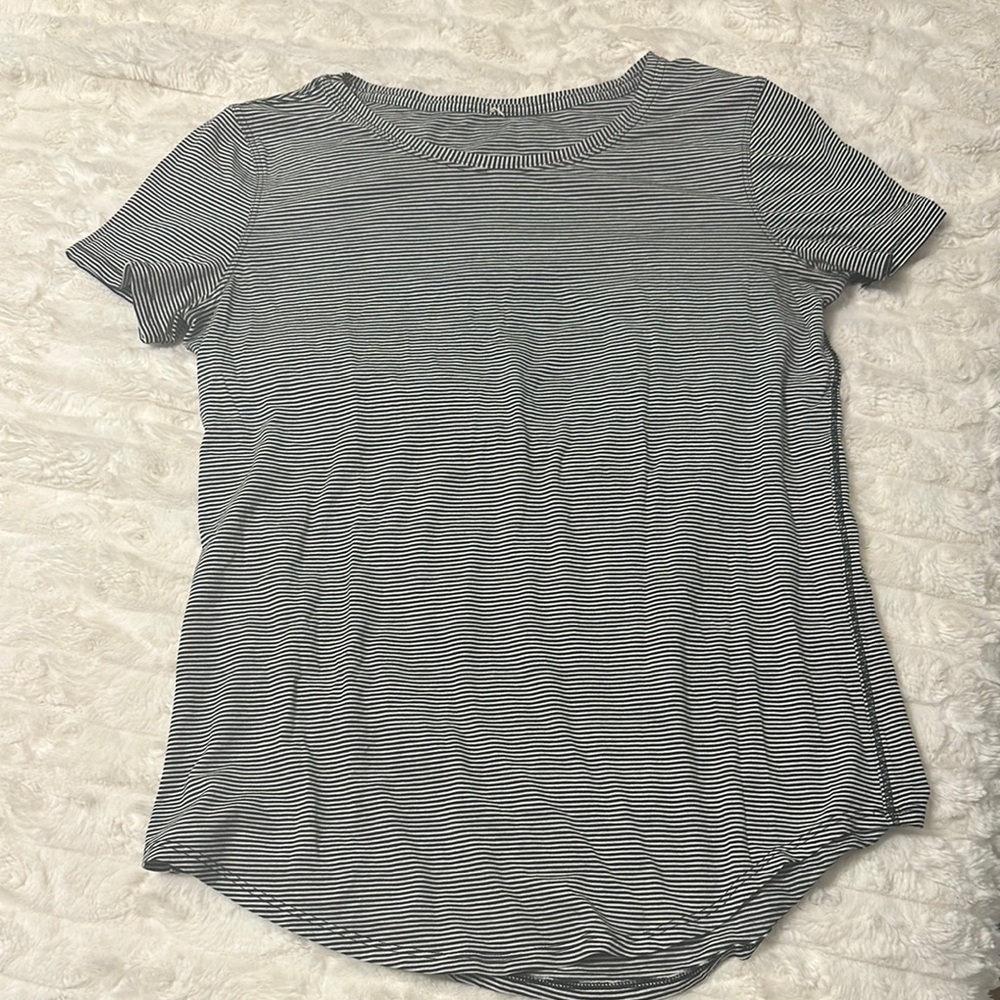 Lululemon Love striped T shirt